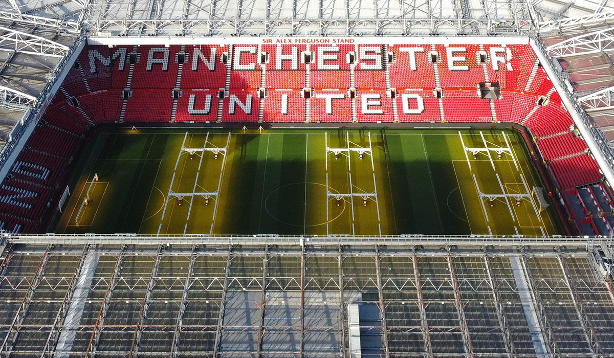 Stadion Old Trafford.
