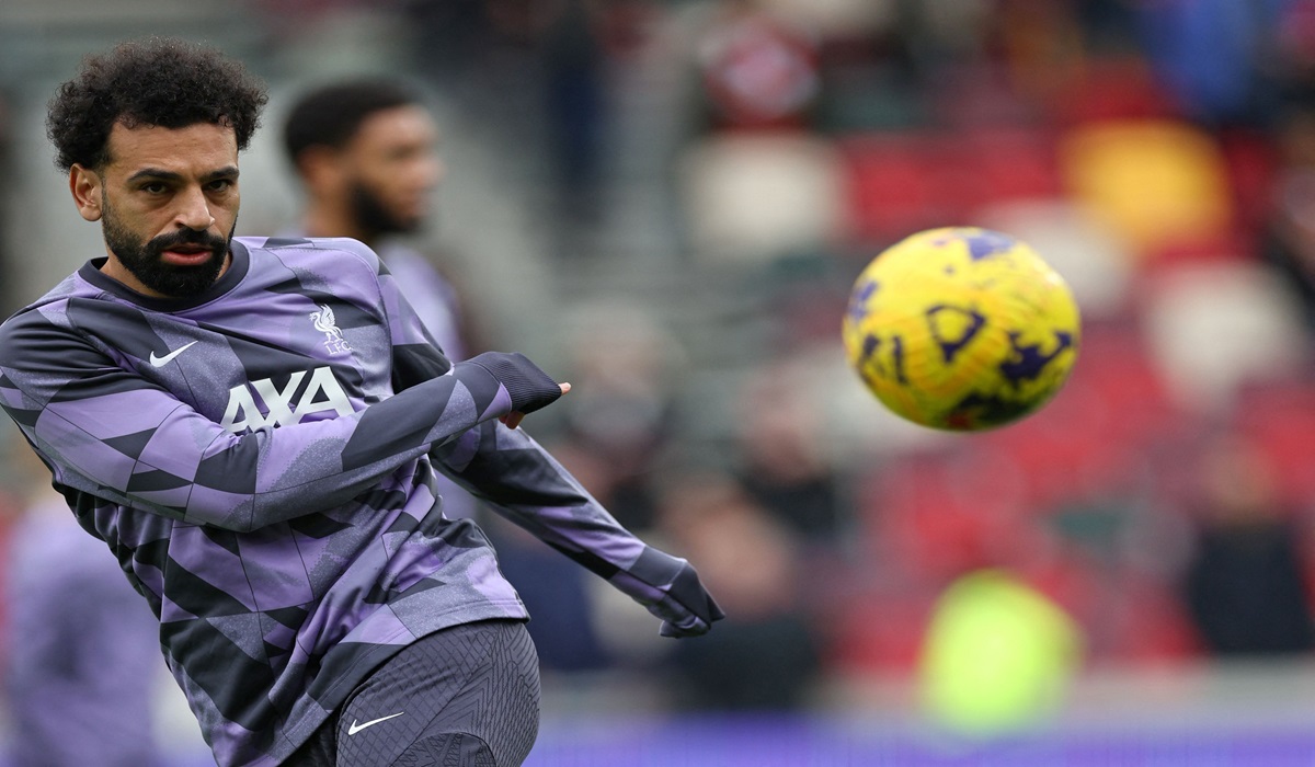 Penyerang Liverpool Mohamed Salah