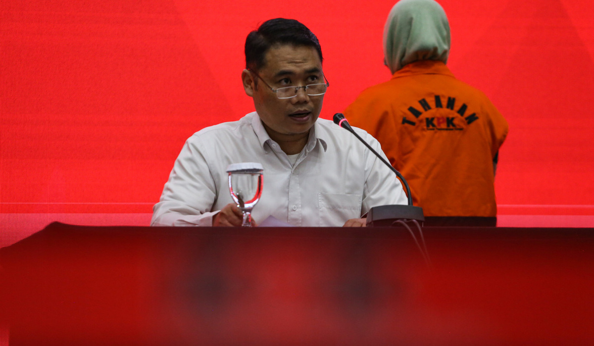 Direktur Penyidikan KPK Asep Guntur di Jakarta, Sabtu, 16 Maret 2024.