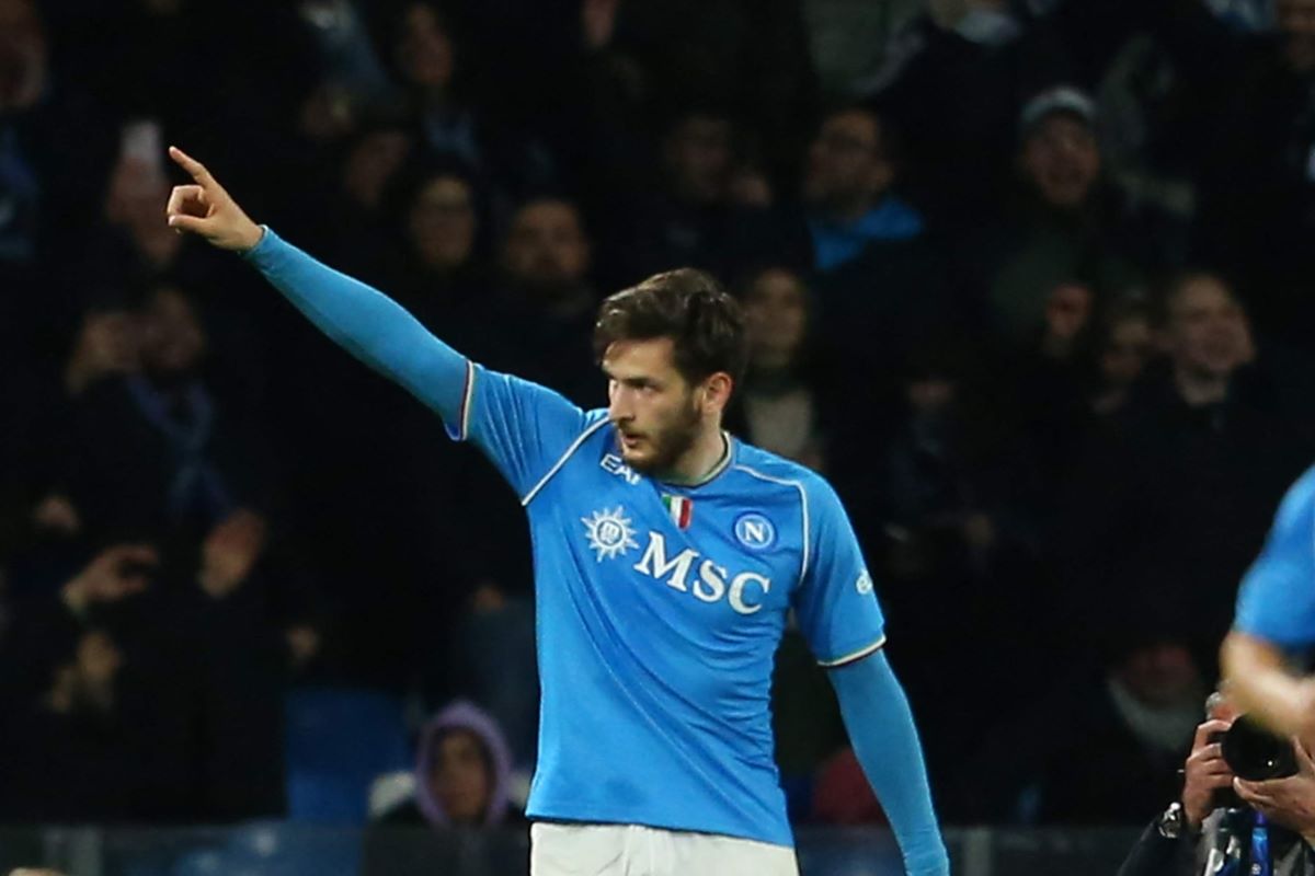 Striker Napoli Khvicha Kvaratskhelia