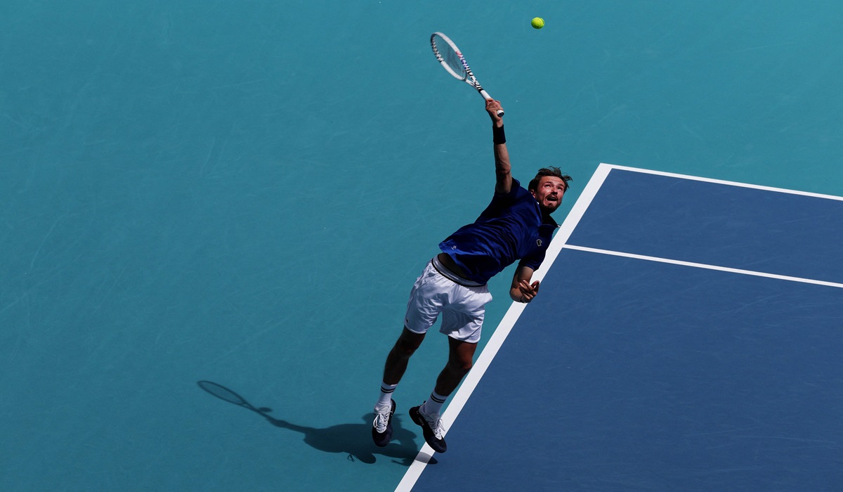 Petenis Rusia Daniil Medvedev