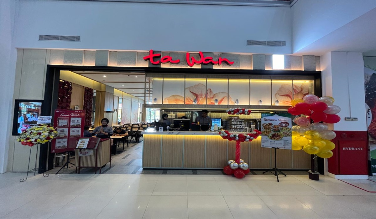 Cabang terbaru Ta Wan di Mall of Serang 