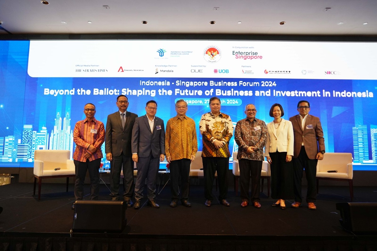 ISBF 2024 merupakan platform diskusi antara para eksekutif perusahaan Singapura dan pejabat tinggi Indonesia membahas arah kebijakan bisnis 