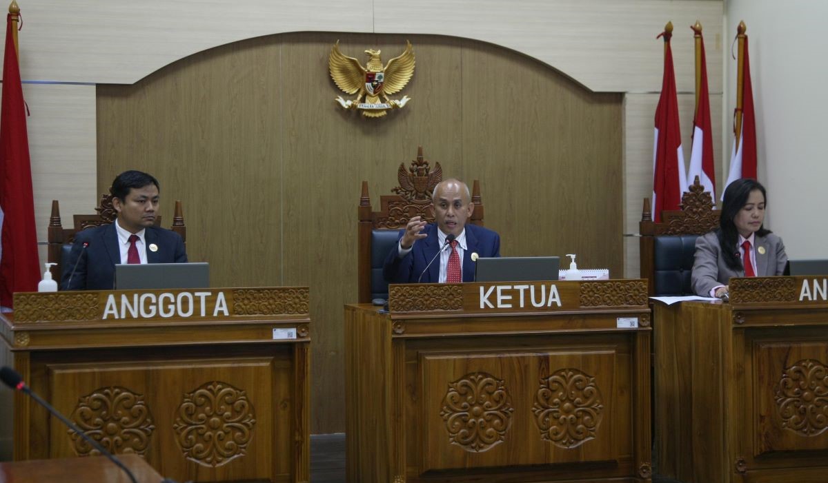 Sidang sengketa informasi Pemilu di Komisi Informasi Pusat 