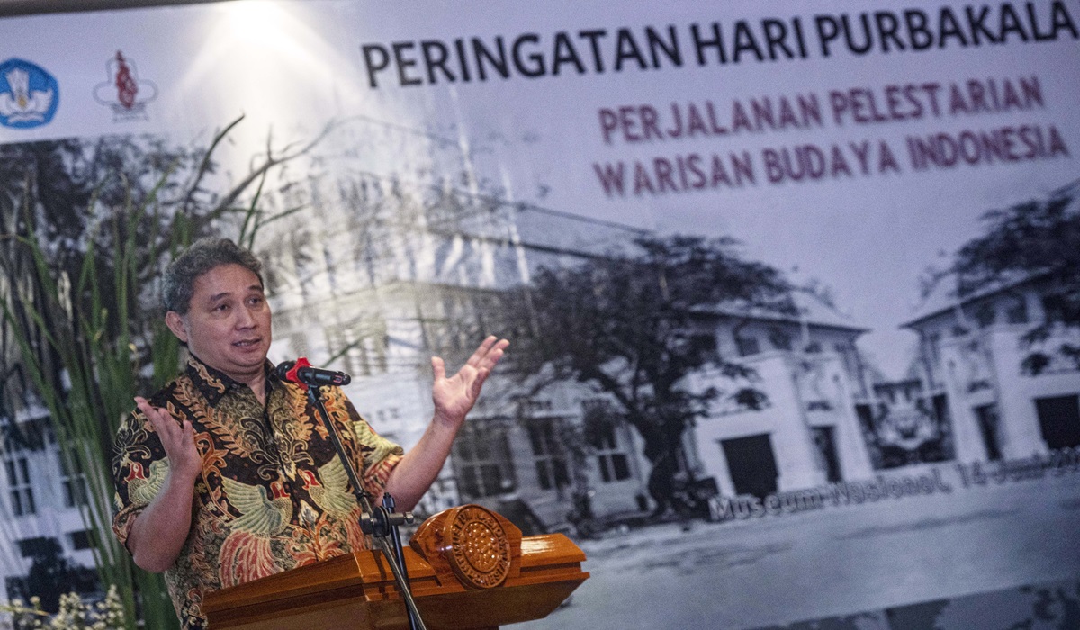 Dirjen Kebudayaan Kemendikbudristek Hilmar Farid