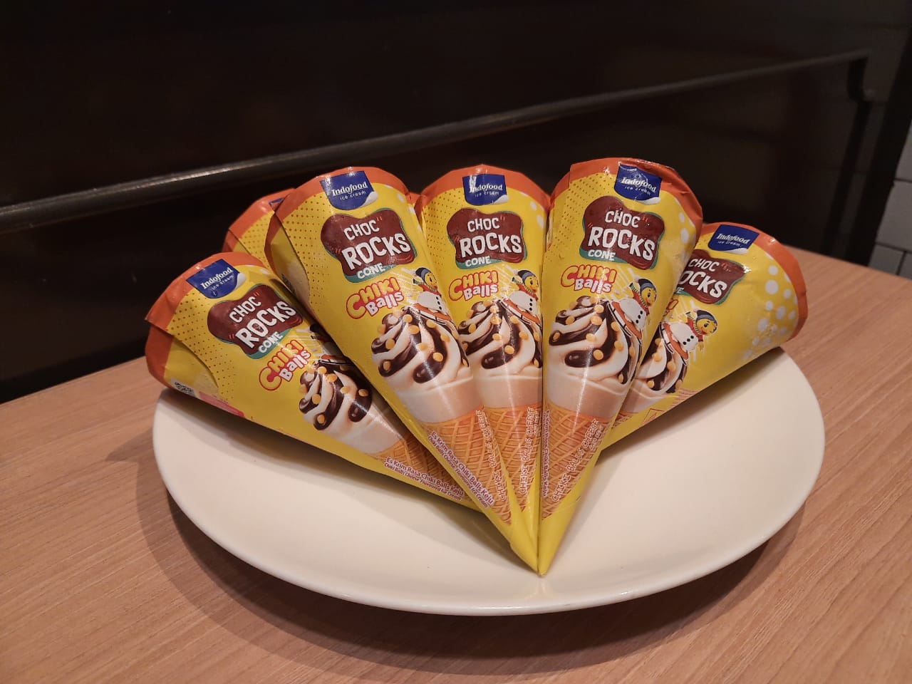 Es krim rasa Chiki Bals Keju dari Indofood