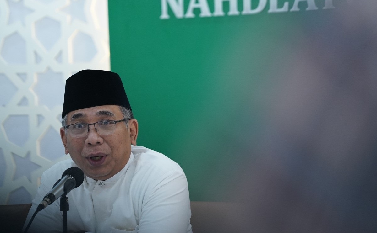 Ketua Umum Pengurus Besar Nahdlatul Ulama (PBNU) Yahya Cholil Staquf.