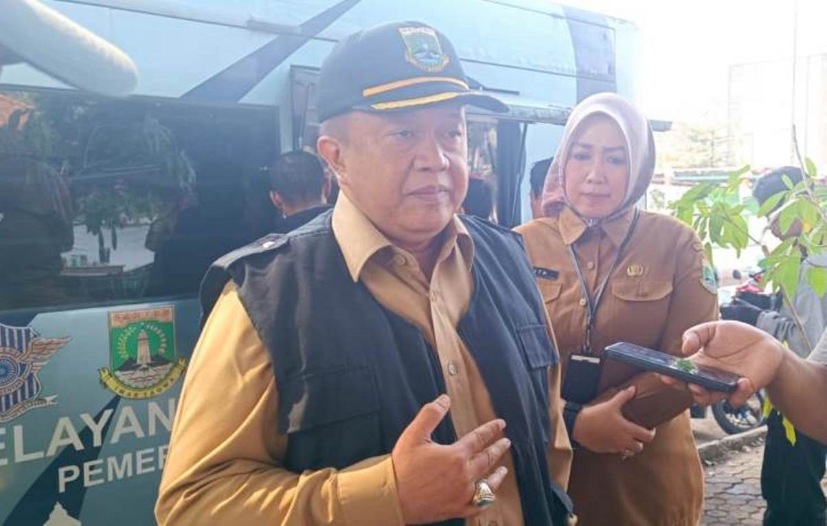 Pelaksana Tugas Kepala Bapenda Provinsi Banten Deni Hermawan.