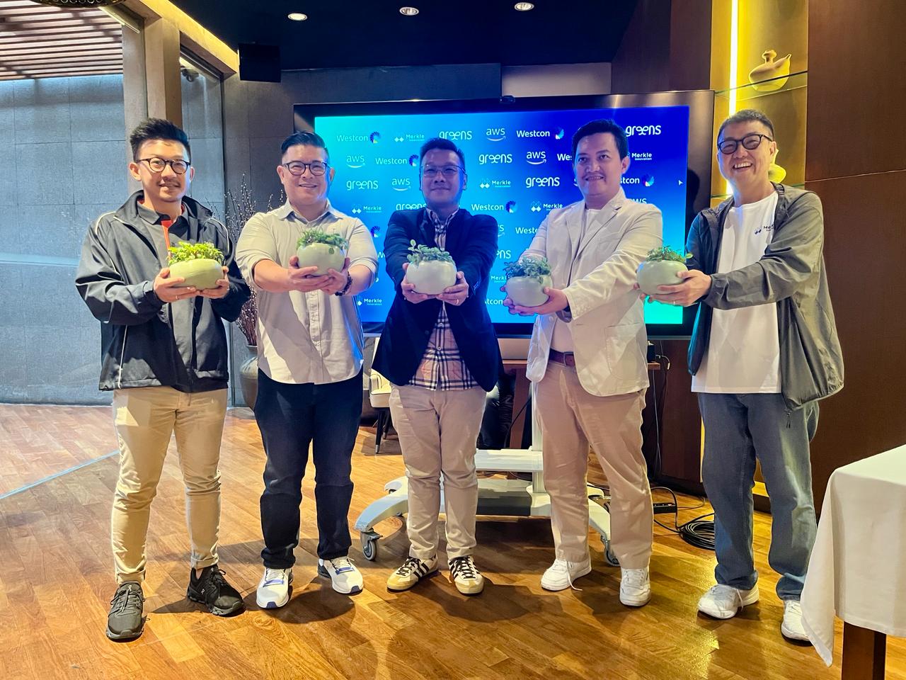 Konferensi pers Greens