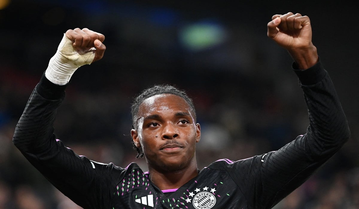 Penyerang Bayern Muenchen Mathys Tel