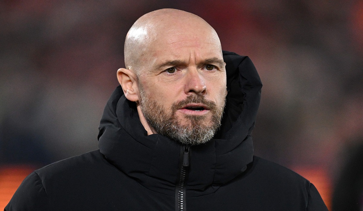 Pelatih Manchester United Erik ten Hag