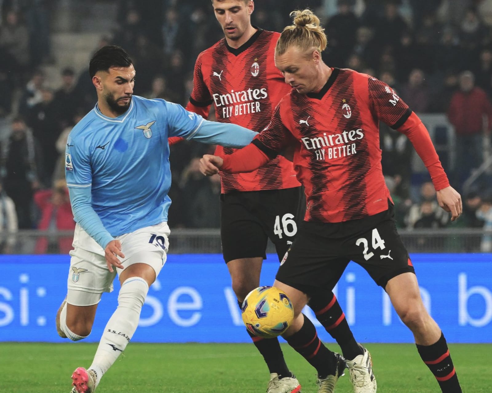 Lazio vs AC Milan: Hujan Kartu Kuning di Stadio Olimpico, Rossoneri Menang Dramatis