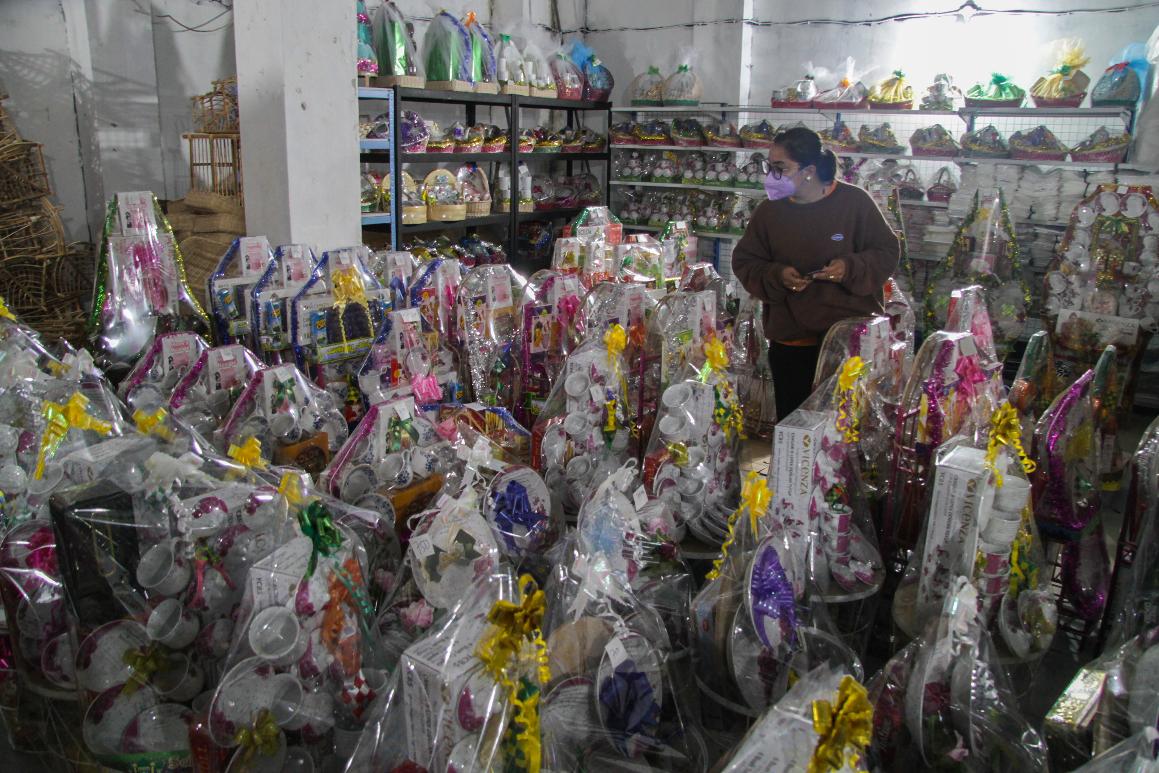 Penjualan parsel menjelang Lebaran terus meningkat 