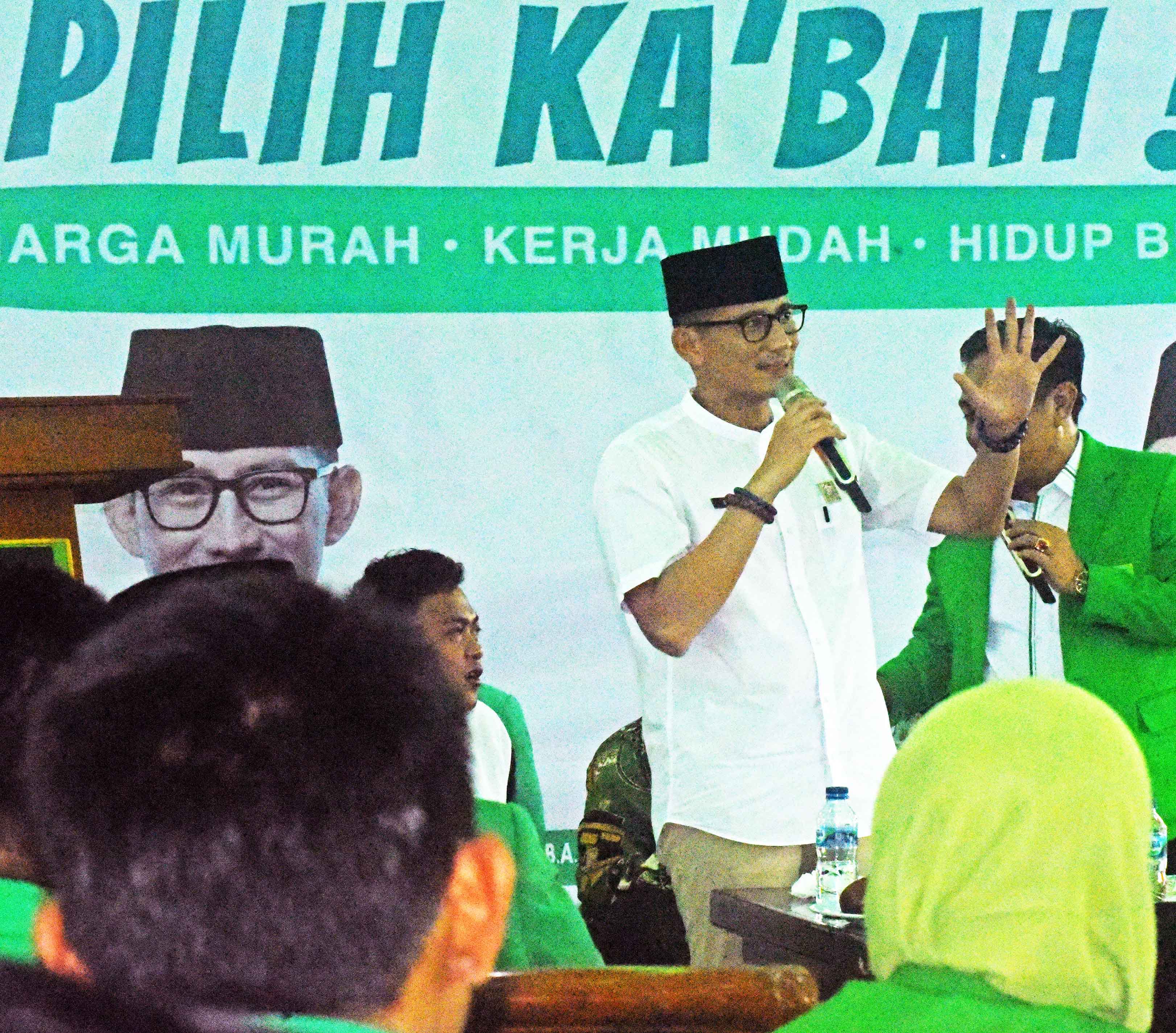 PPP Gagal Lolos Parlemen, Jokowi Minta Sandiaga Uno Perbanyak Doa