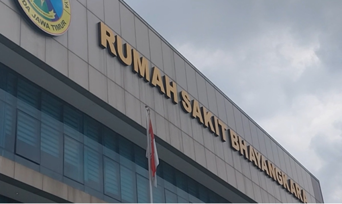 RS Bhayangkara, Surabaya, Jawa Timur.