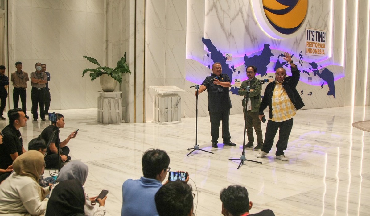 Para petinggi partai Koalisi Perubahan.