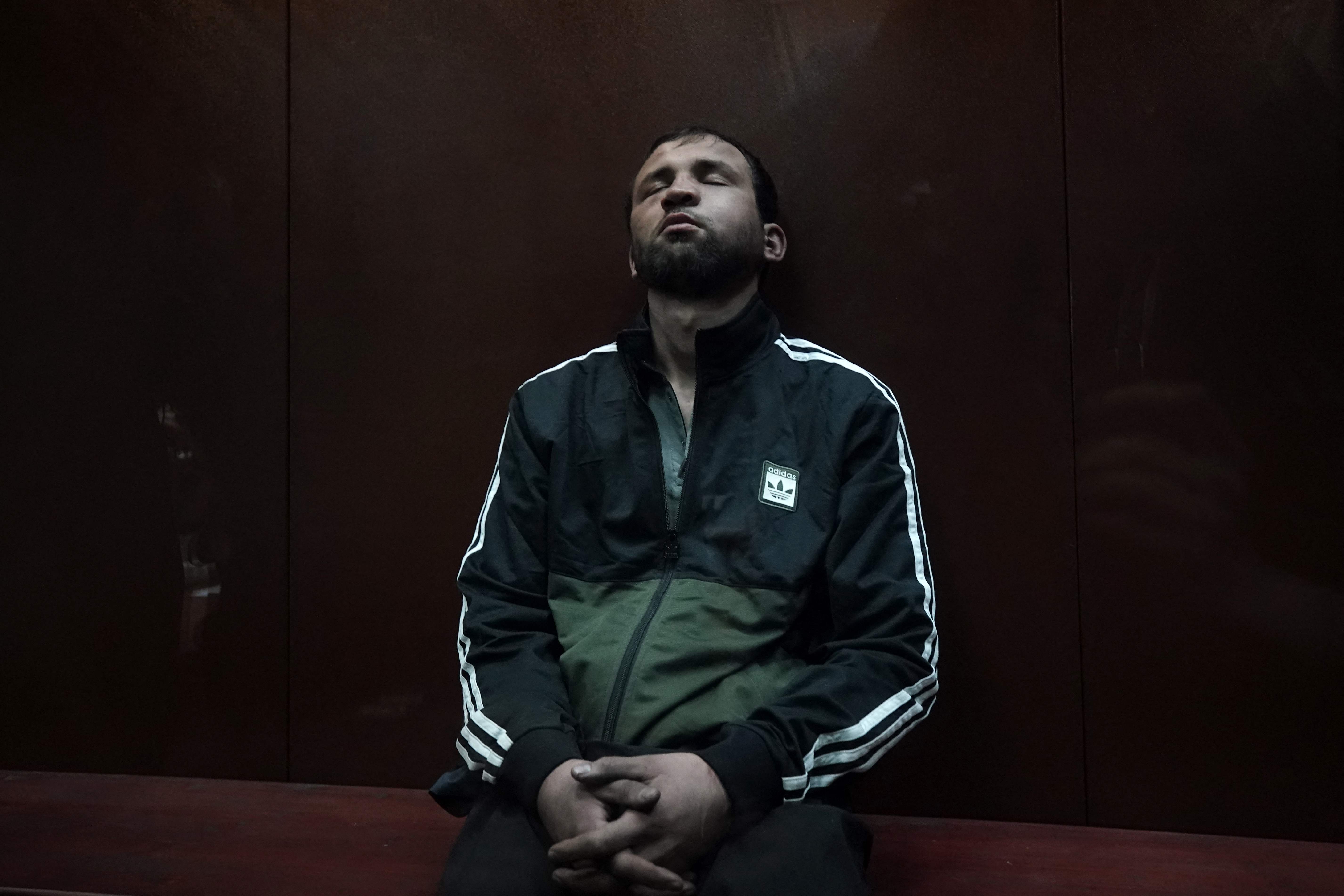 Salah satu terduga pelaku penyerangan di Gedung Konser di Moskow