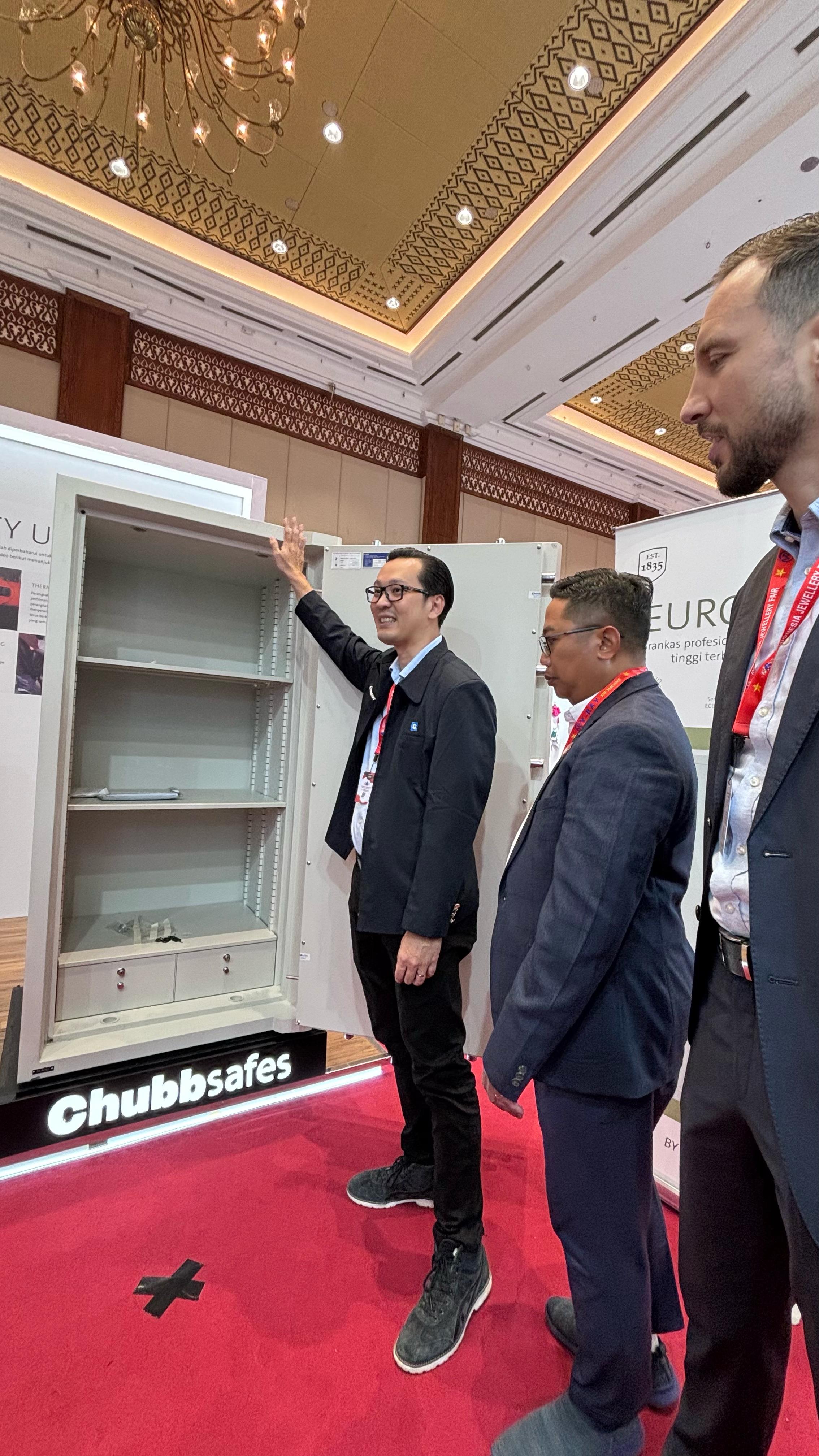 Brankas terbaru Chubbsafes, Europa T2, yang tahan ledakan.