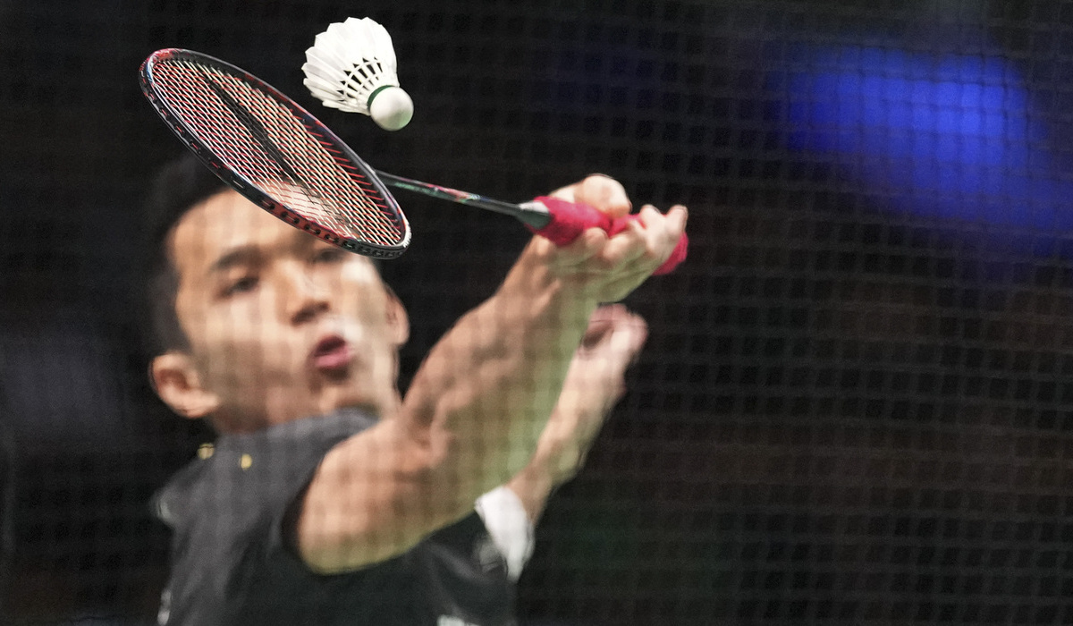 Tunggal putra bulu tangkis Indonesia, Jonatan Christie.