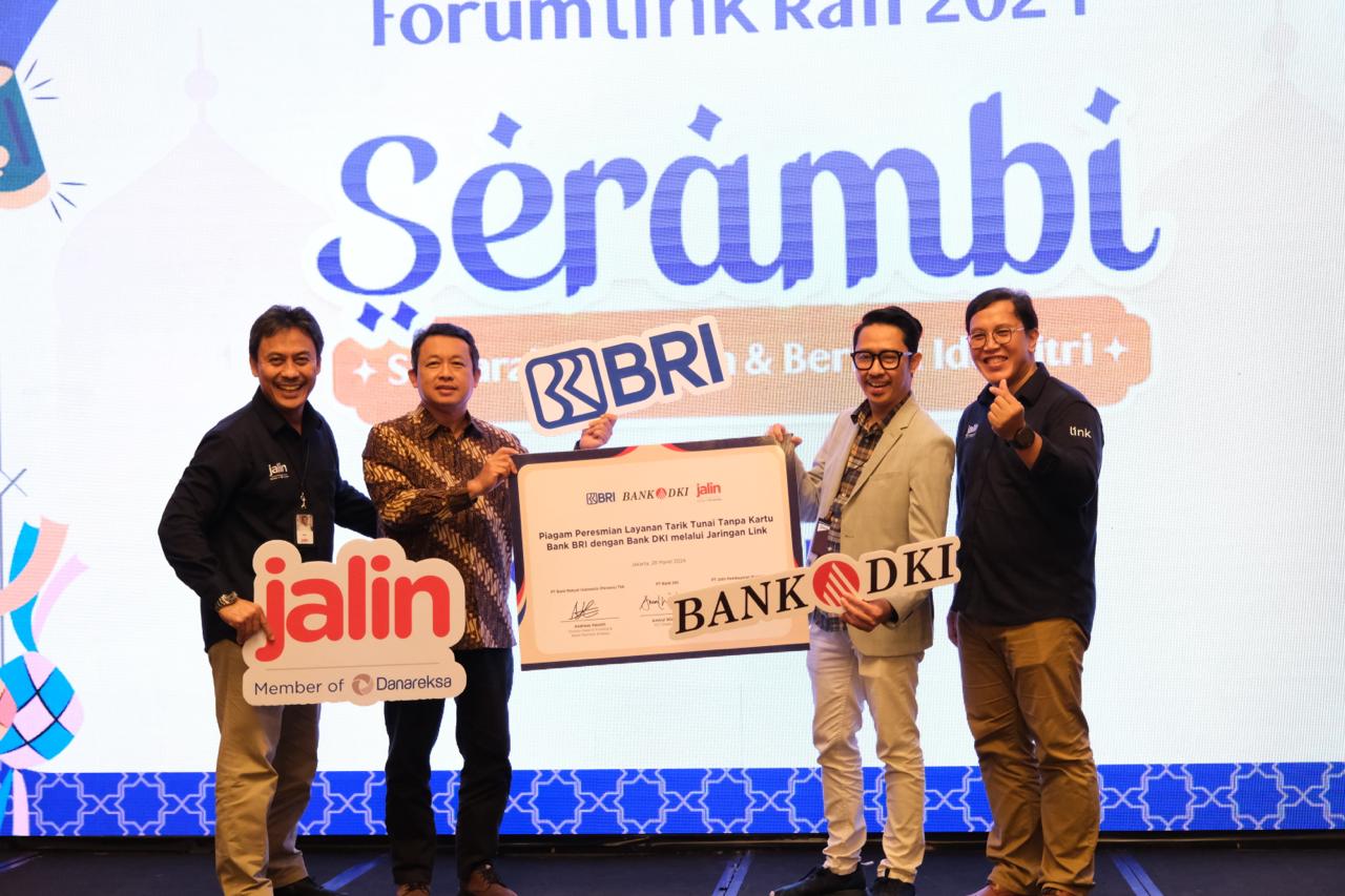 Bank DKI dan BRI memperluas kerja sama layanan digital.