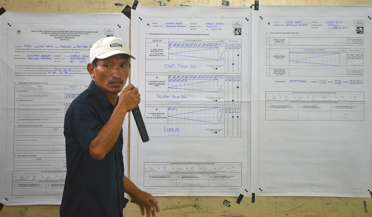 KPU Bengkulu Gelar Pleno Penghitungan Suara Tingkat Provinsi