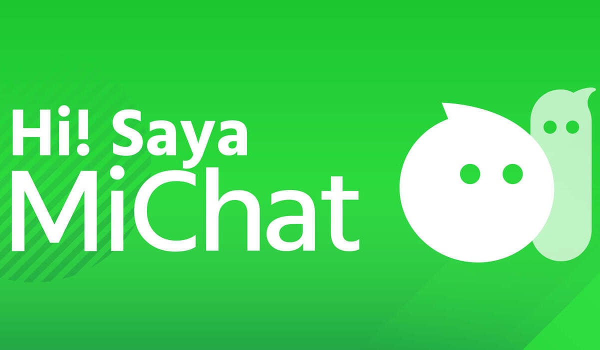 Aplikasi MiChat.