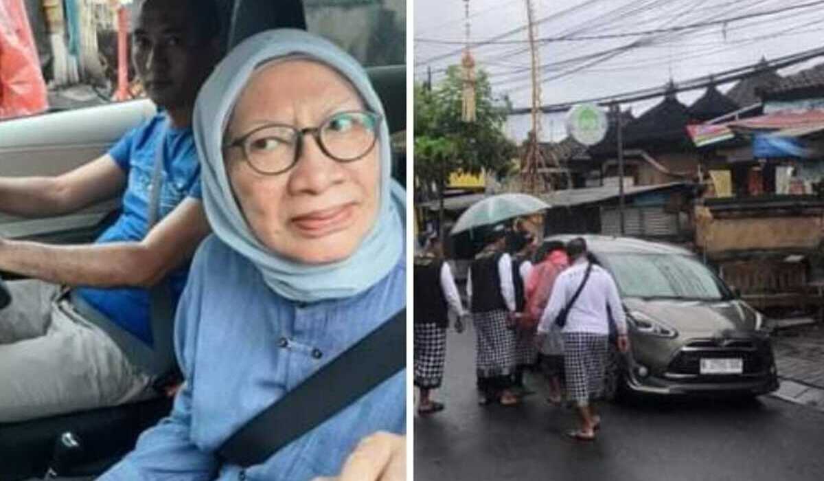 Wanita mirip Ratna Sarumpaet berulah di Bali saat Nyepi.