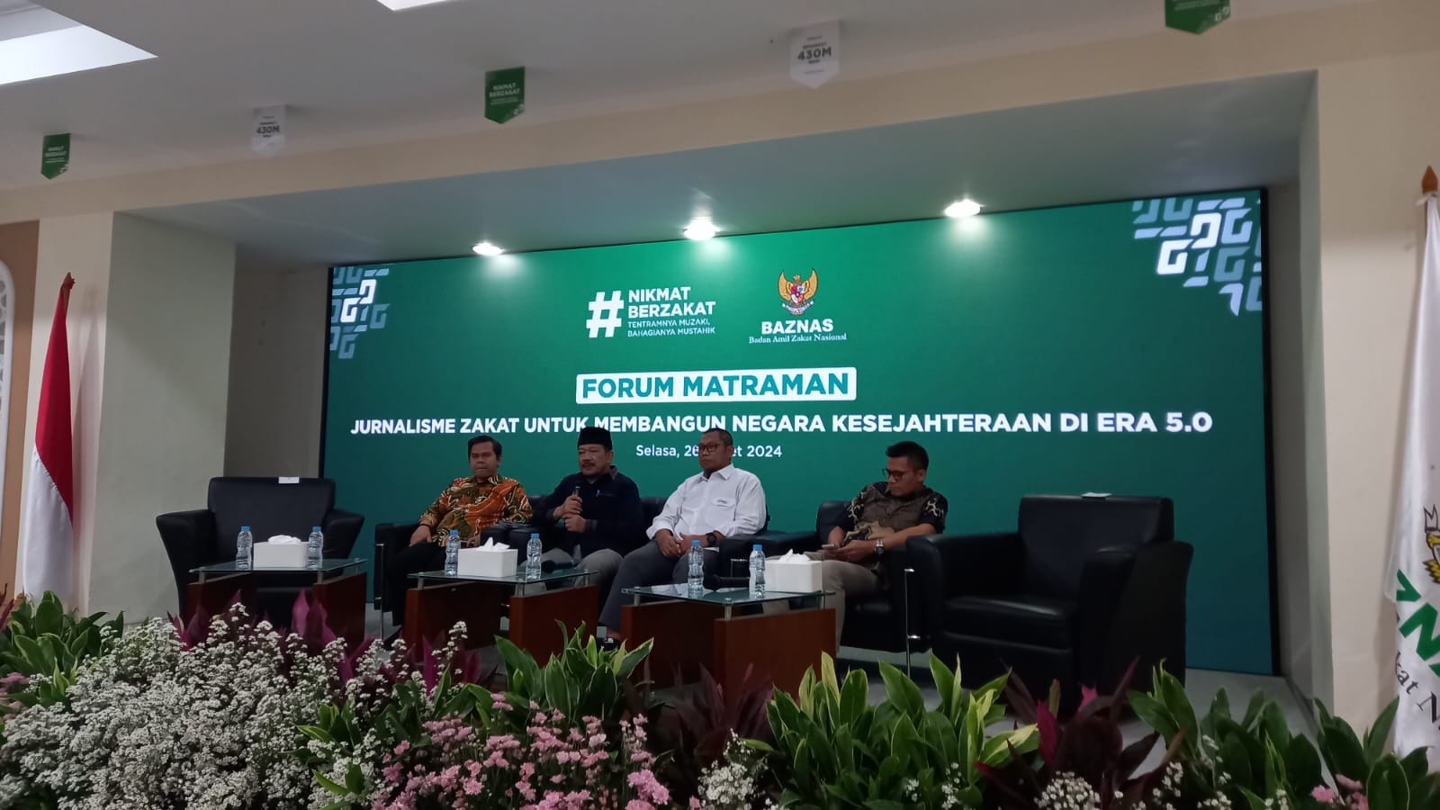 Diskusi Jurnalisme Zakat untuk Membangun Negara Kesejahteraan di Era 5.0