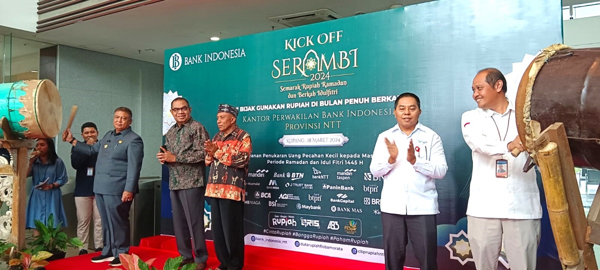 Kick Off Serambi 2024, BI NTT dan Perbankan Siapkan 70 Titik Penukaran Uang