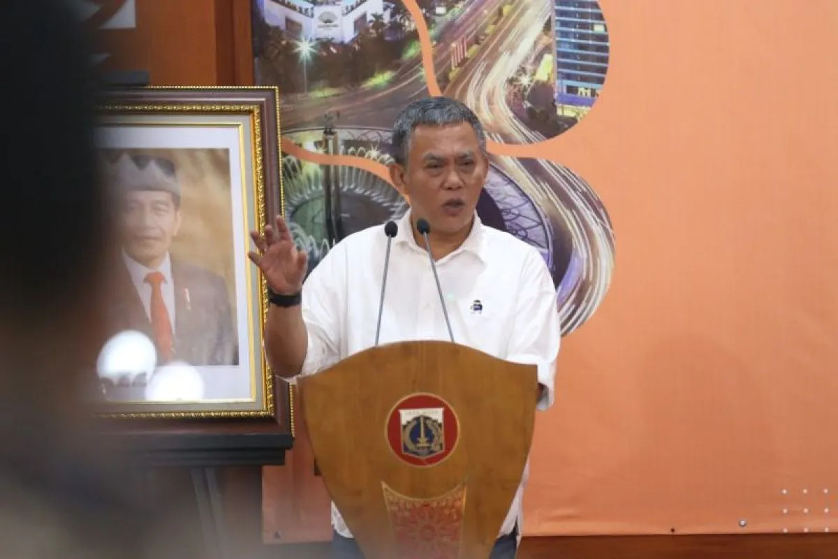 Ketua DPRD Provinsi DKI Jakarta Prasetyo Edi Marsudi dalam pembukaan musrenbang di kantor Pemerintah Kota Jakarta Pusat, Jakarta, kemarin.