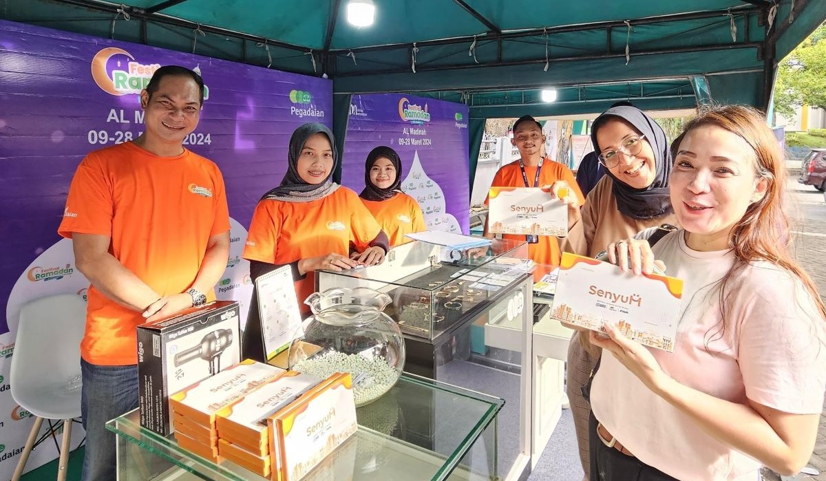 Pegadaian Area Surabaya 2 Gelar Festival Ramadan, Bazar Lelang Emas, Santunan Anak Yatim