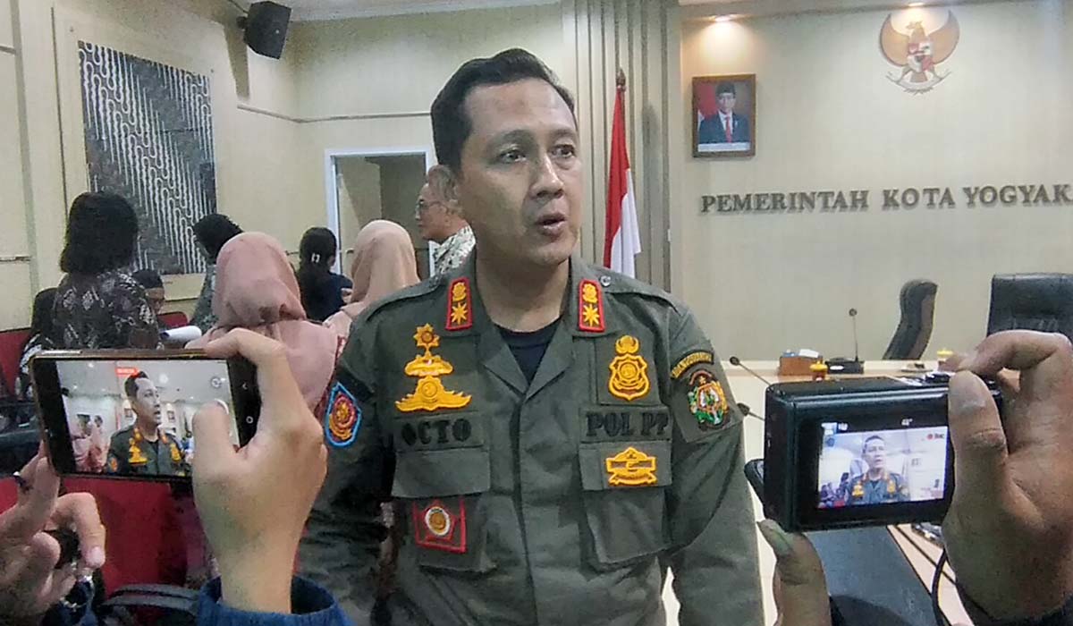 Kepala Satpol PP Kota Yogyakarta Octo Noor Arafat.