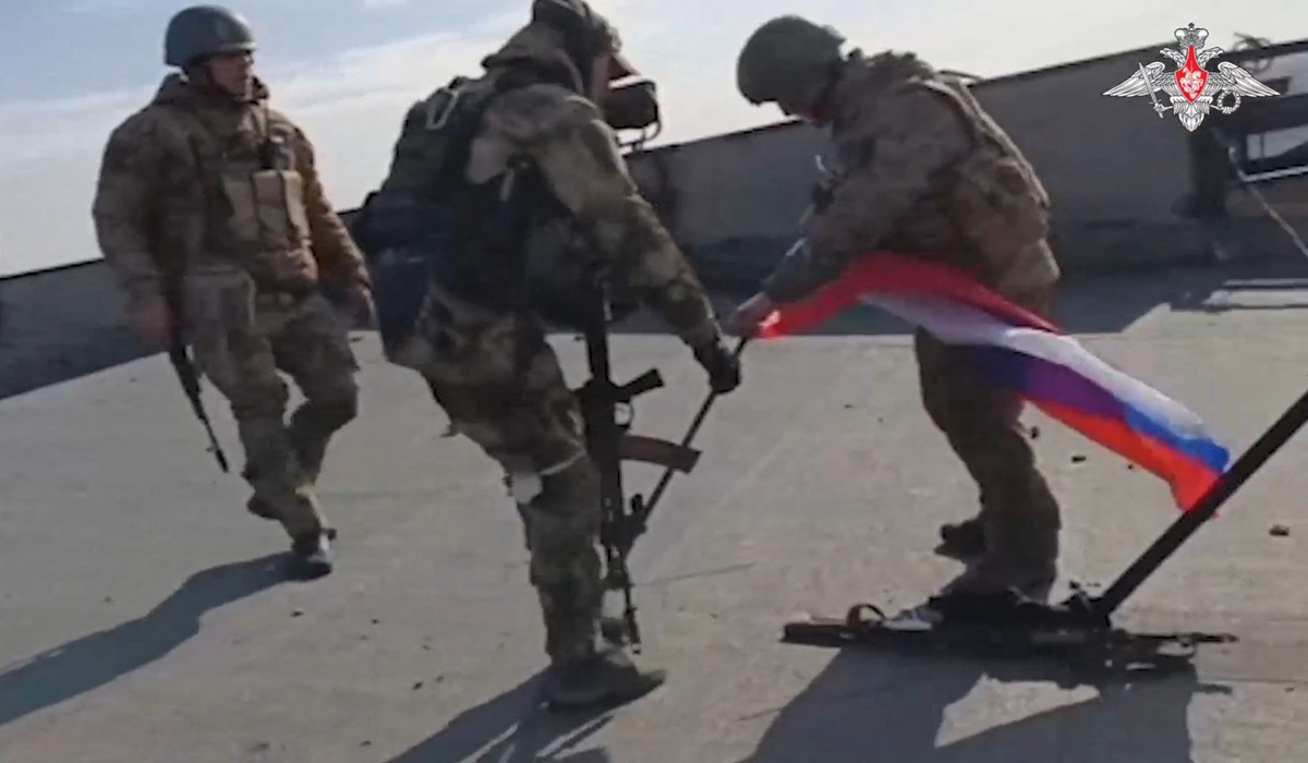 Pasukan Rusia Pukul Mundur Serdadu Ukraina