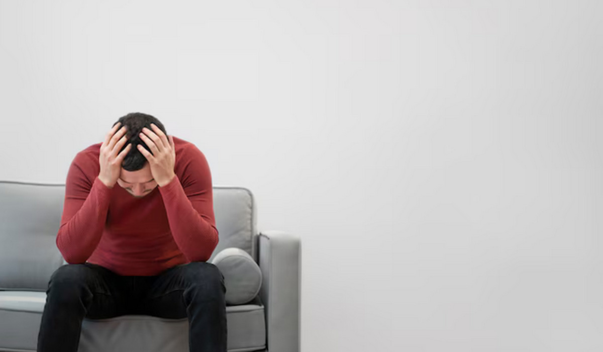 Ilustrasi caleg stres.