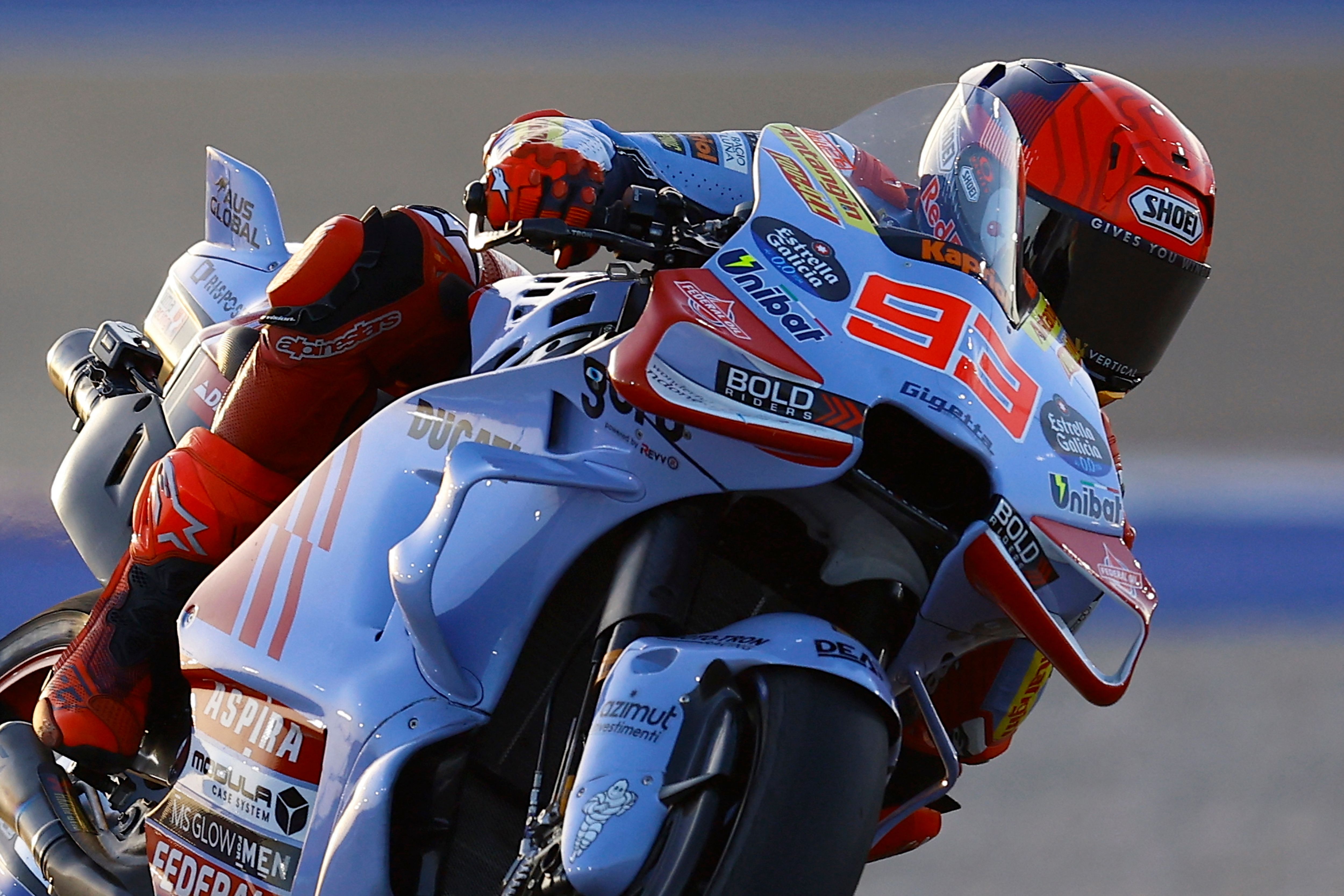 Marc Marquez akan melakoni balapan debutnya menunggangi motor Ducati di MotoGP Qatar