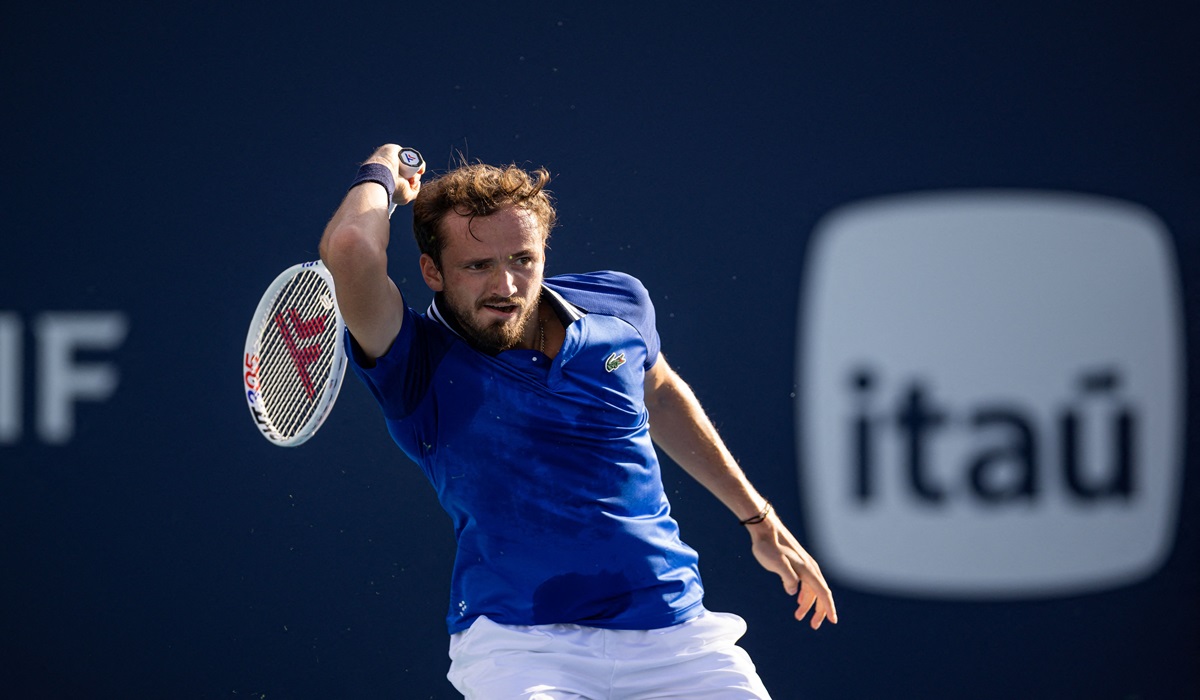 Petenis Rusia Daniil Medvedev