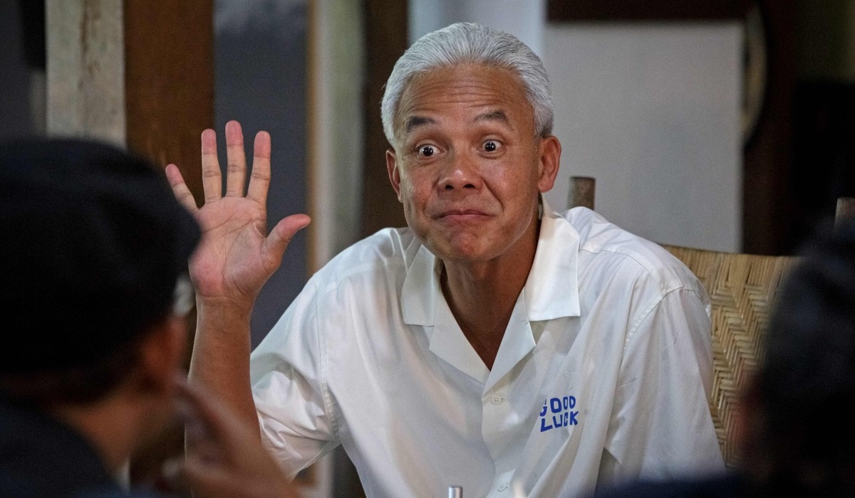 Calon presiden nomor urut tiga Ganjar Pranowo.