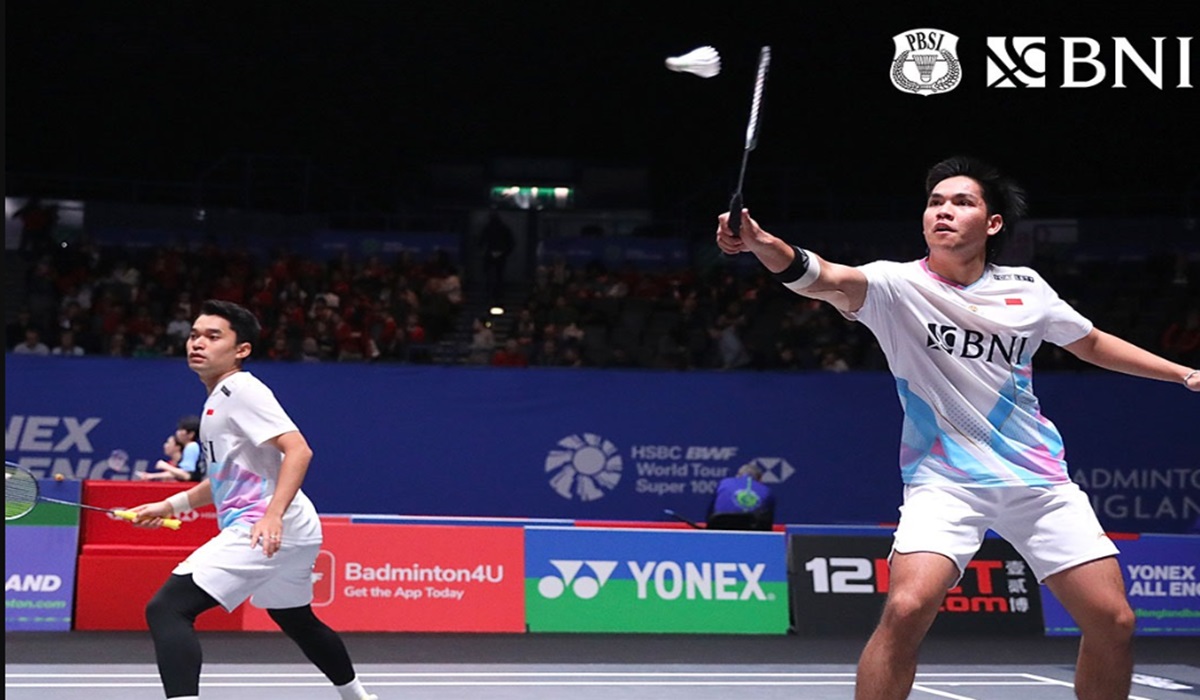 Ganda putra Indonesia Leo Rolly Carnando/Daniel Marthin