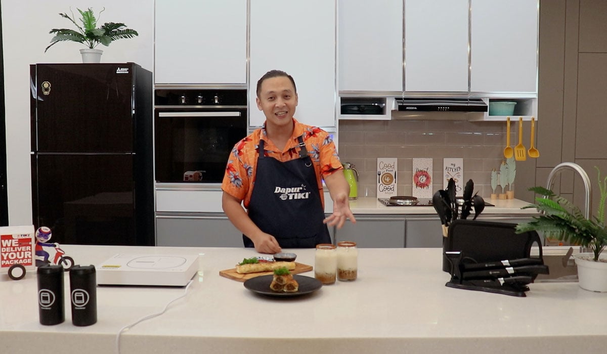 Indra Masterchef Indonesia di Program Dapur Tiki.