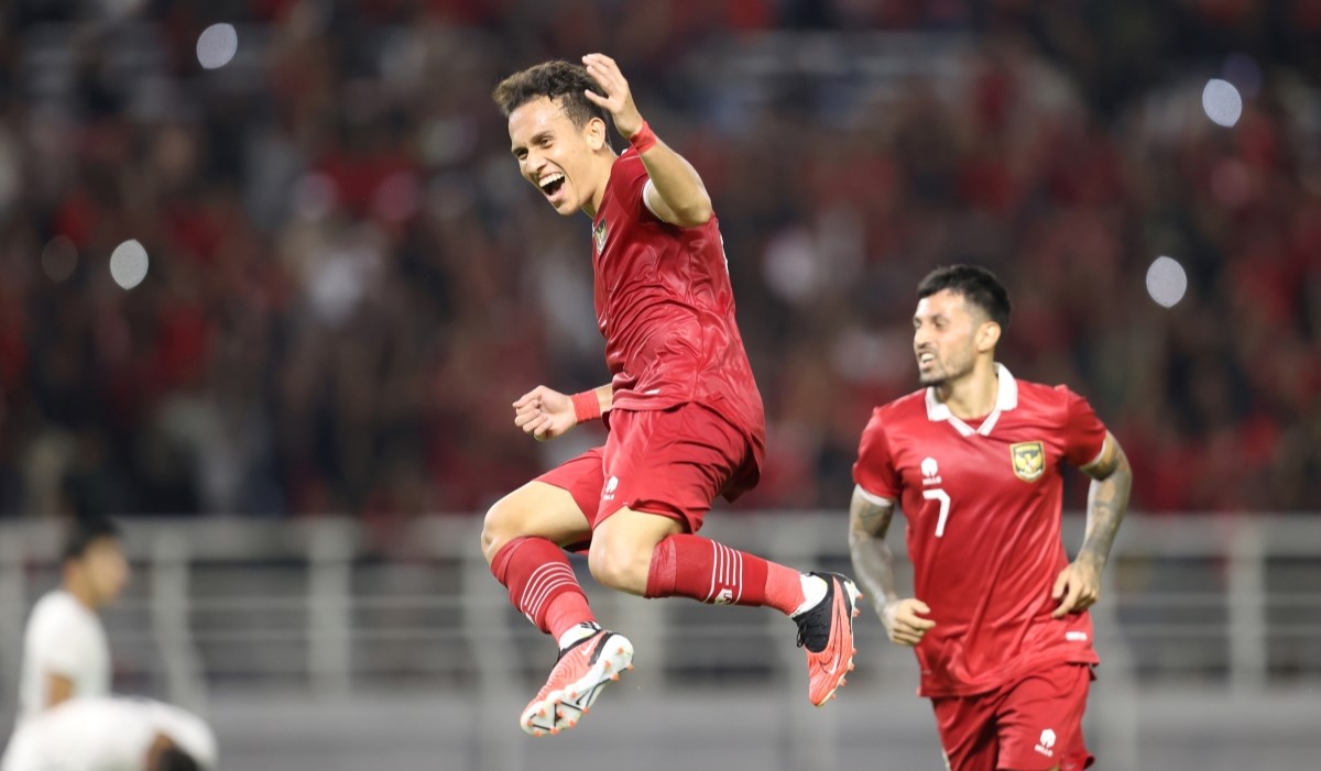 Penyerang timnas Indonesia Egy Maulana Vikri 