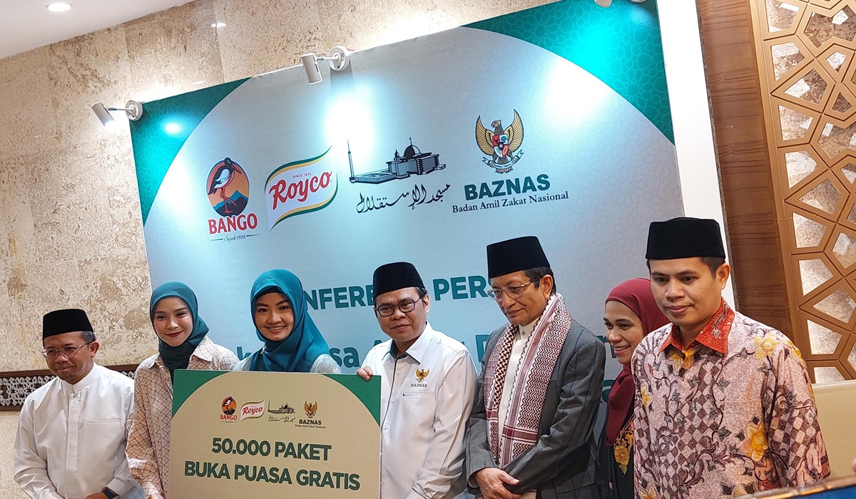 Baznas Bersama Bango dan Royco Bagikan 50.000 Paket Sajian Lezat Penuh Kebaikan