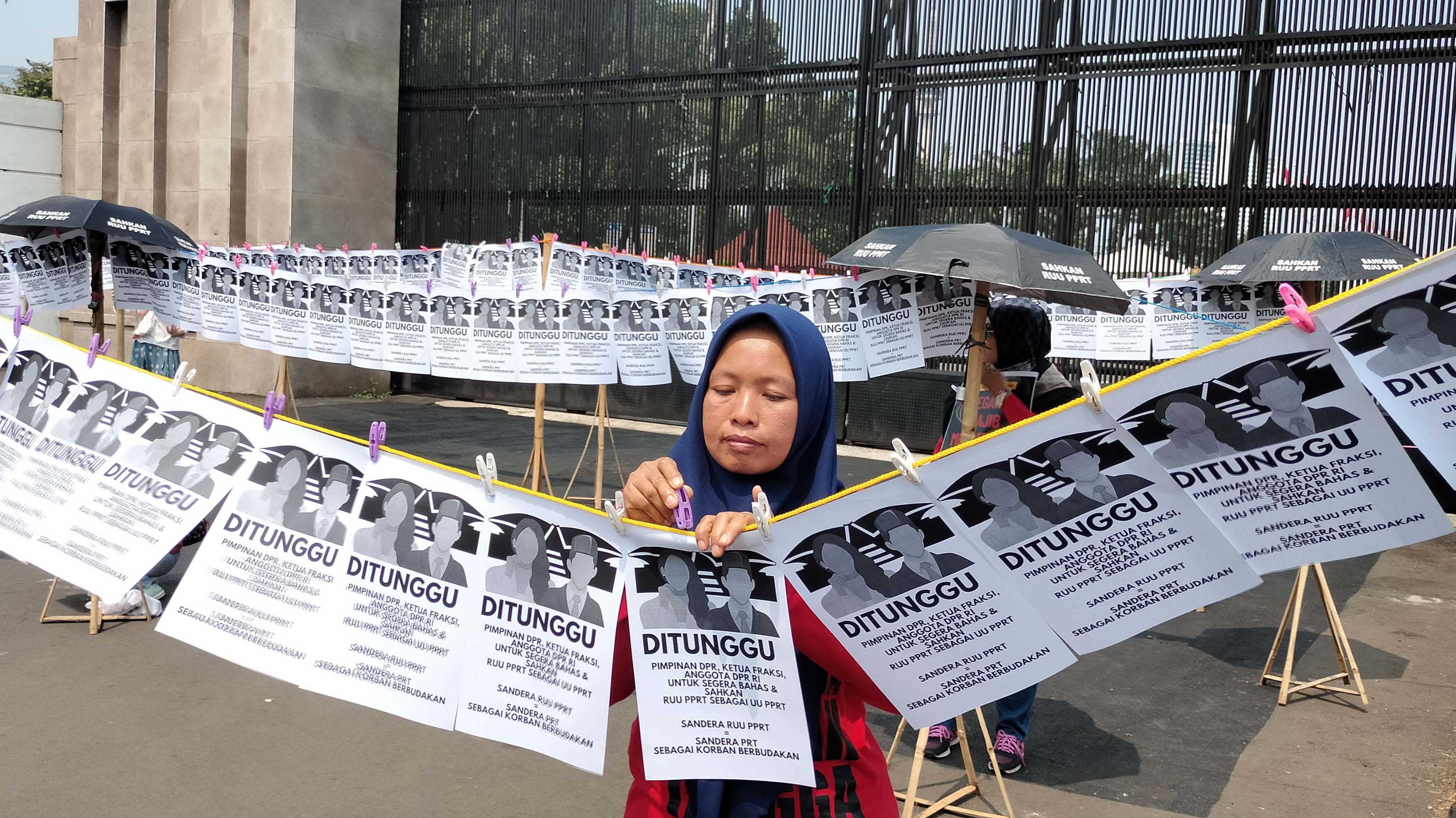 Masyarakat menagih pengesahan RUU PPRT oleh DPR