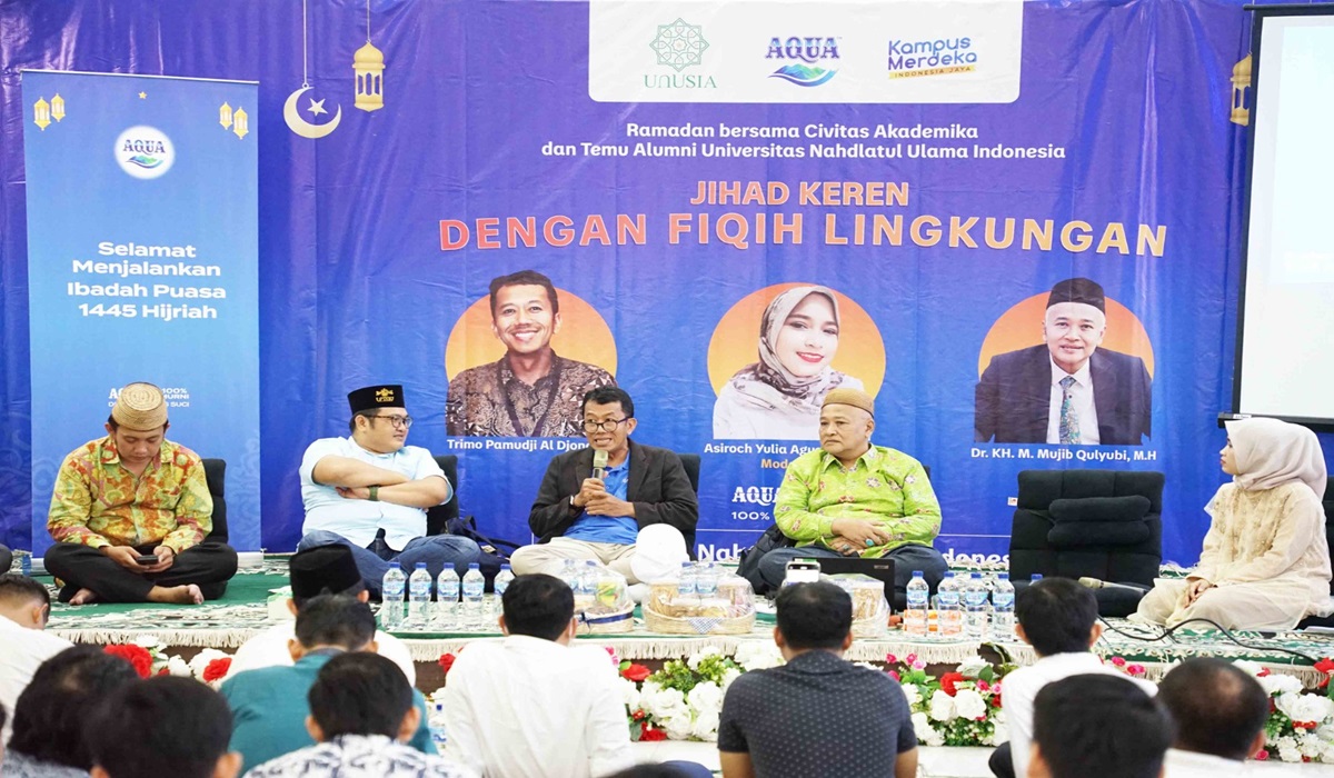 Diskusi mengenai fiqih lingkungan di UNUSIA