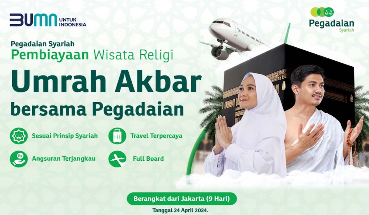 Umroh akbar bareng Pegadaian