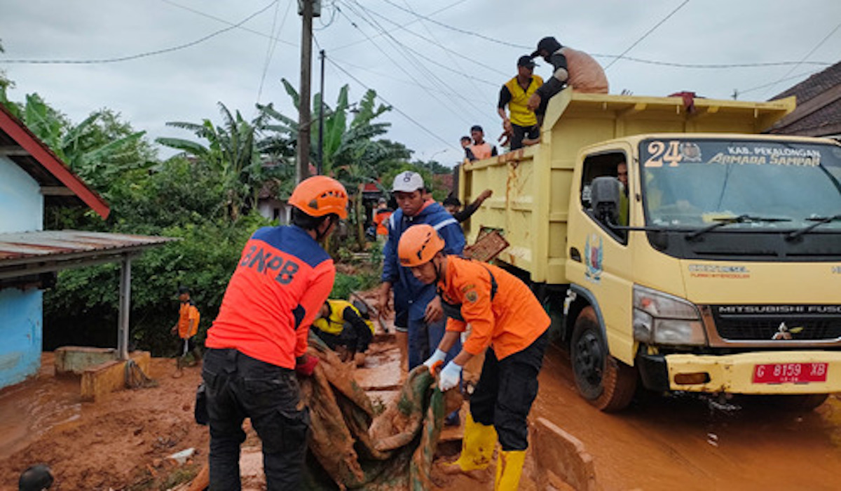 Penanganan banjir di Jateng