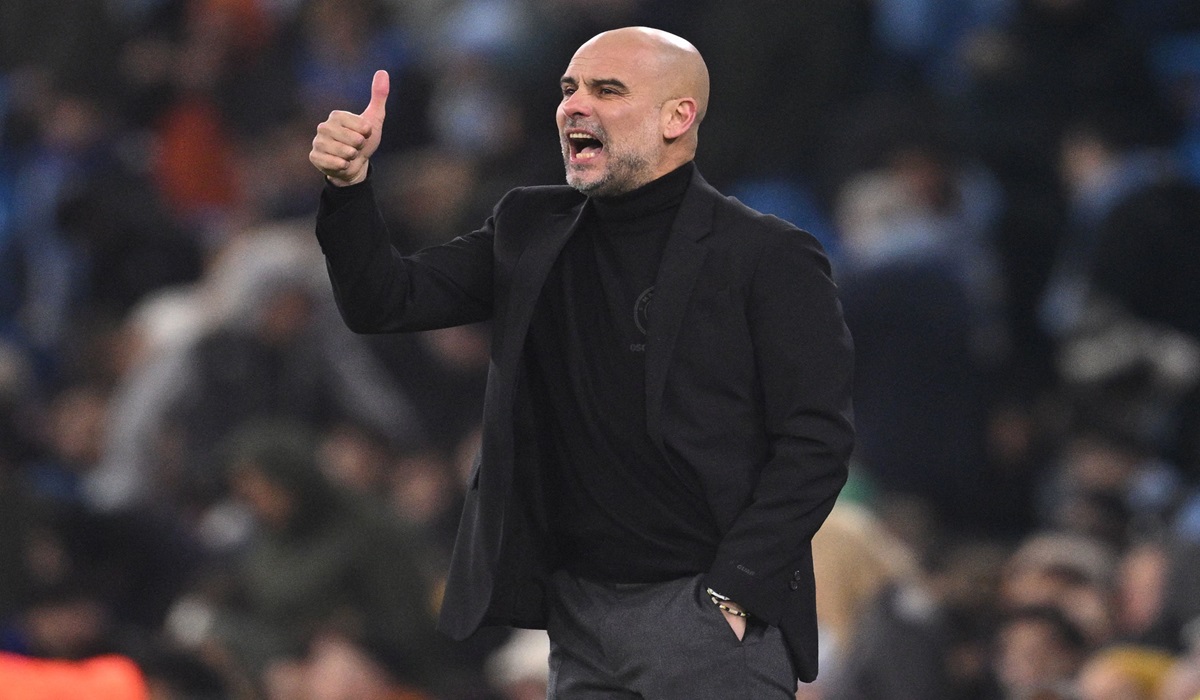 Pelatih Manchester City Pep Guardiola