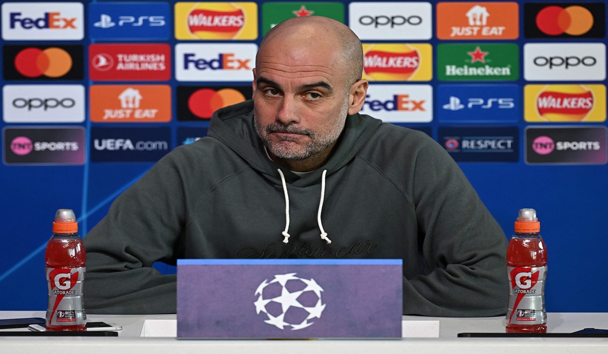 Pelatih Manchester City Pep Guardiola
