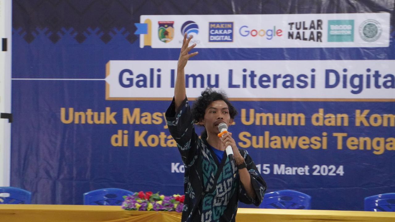  Pegiat literasi digital dari Masyarakat Anti Fitnah Indonesia (Mafindo) dan Tular Nalar, Yohanes Seto Prayogi 