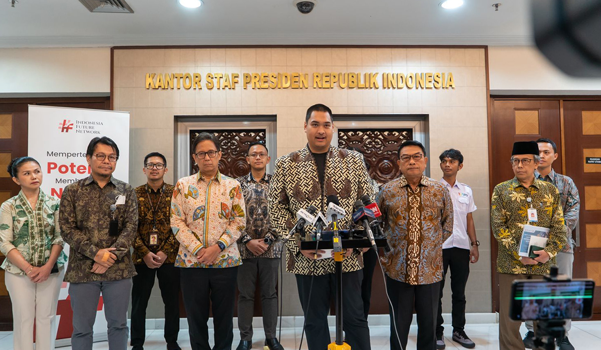 Peluncuran Indonesia Future Network.