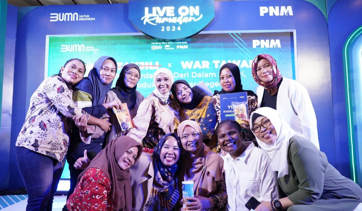 Acara buka puasa media “Live On Ramadan” bersama nasabah unggulan Mekaar